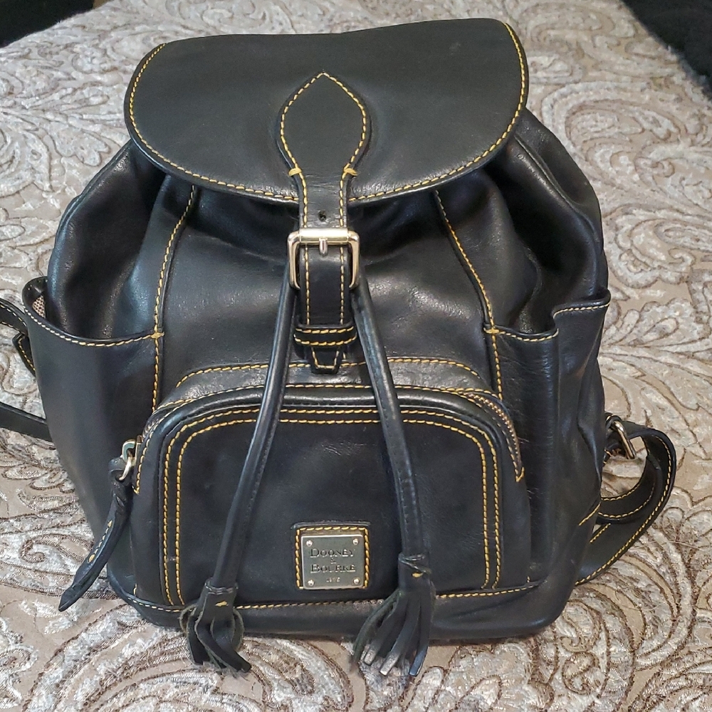 Dooney & Bourke Black Backpack